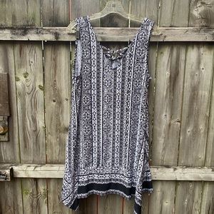 Three Pink Hearts tunic sz. XL